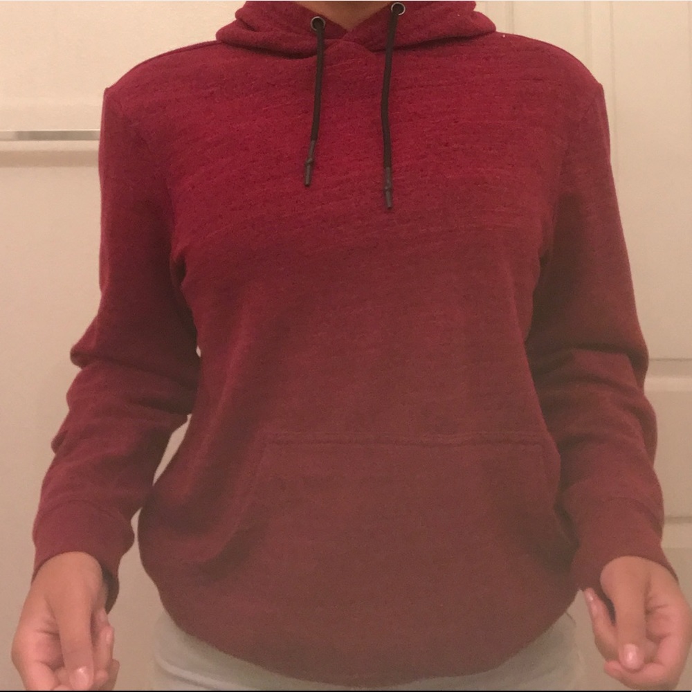Red hoodie